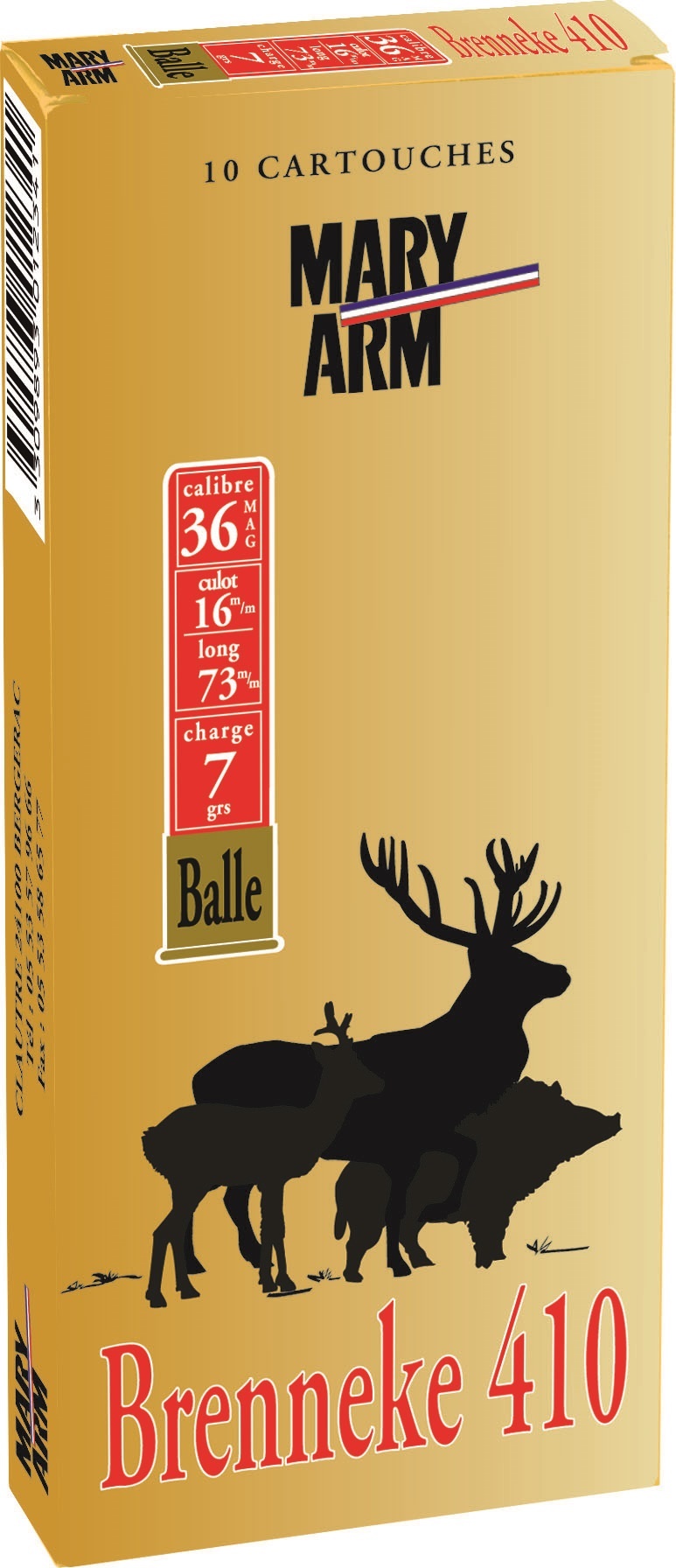 MARY ARM BRENNEKE MAGNUM 7gr CAL.36